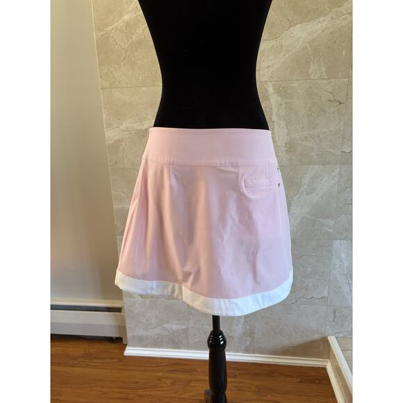 Vineyard Vines Performance Skort Small Pink Colorblock Active Pickleball Preppy - Picture 8 of 14